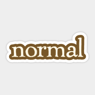 normal Sticker